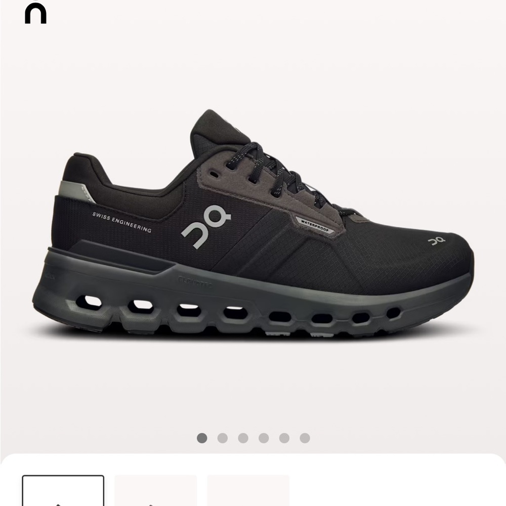 On Running Black Sneakers